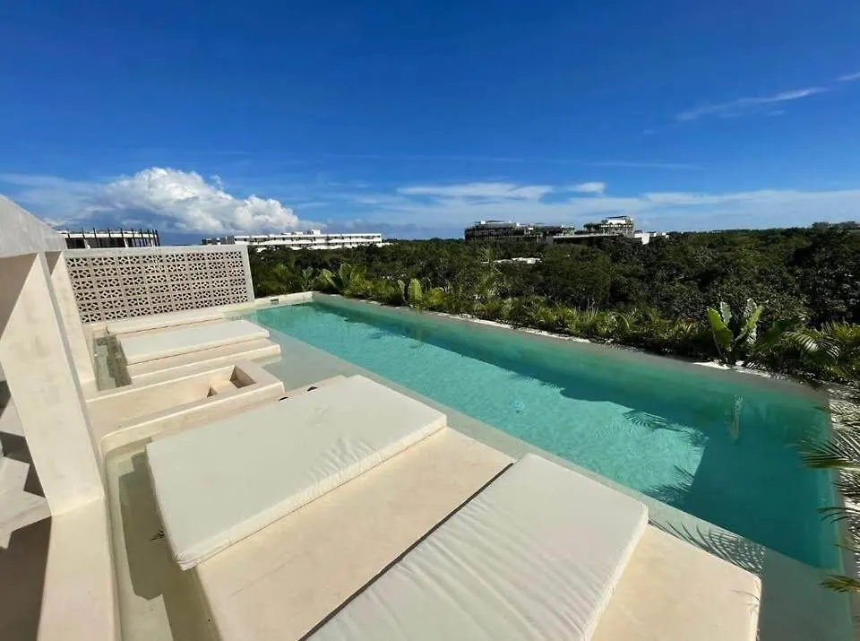 New Villa With Bathtub And Jacuzzi Tulum Apartment